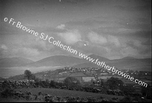 RATHFERLAND & MOURNE MOUNTAINS FROM W.